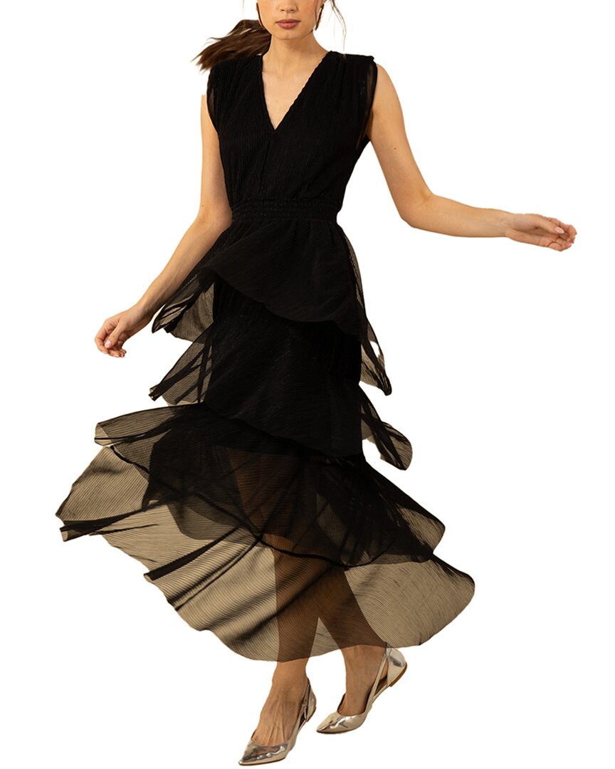 Hale Bob Платье макси без рукавов Adelina, черный
Hale Bob Платье макси без рукавов Adelina, черный