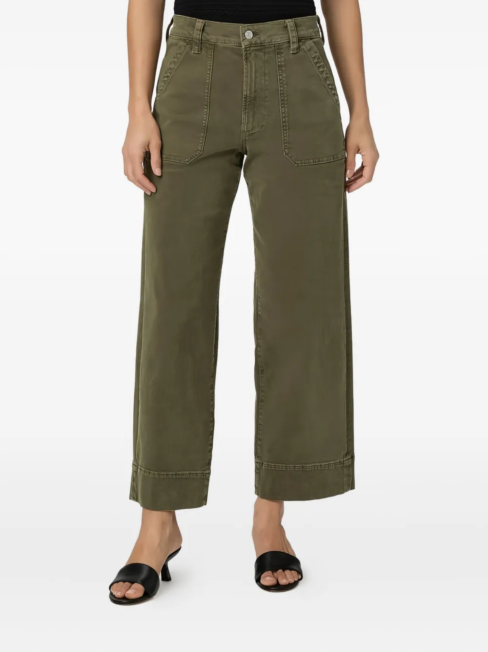 Джинсы Cameron с карманами и укороченными штанинами PAIGE, зеленый
Джинсы Cameron с карманами и укороченными штанинами PAIGE, зеленый