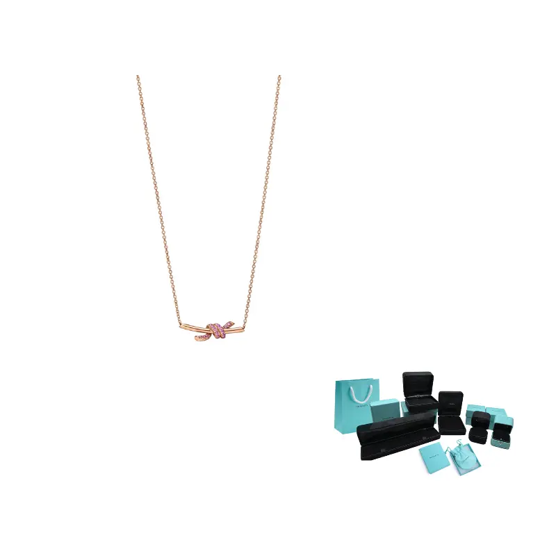 TIFFANY & CO. Коллекция Knot 18K розовое золото ожерелье женское розовое золото
TIFFANY & CO. Коллекция Knot 18K розовое золото ожерелье женское розовое золото