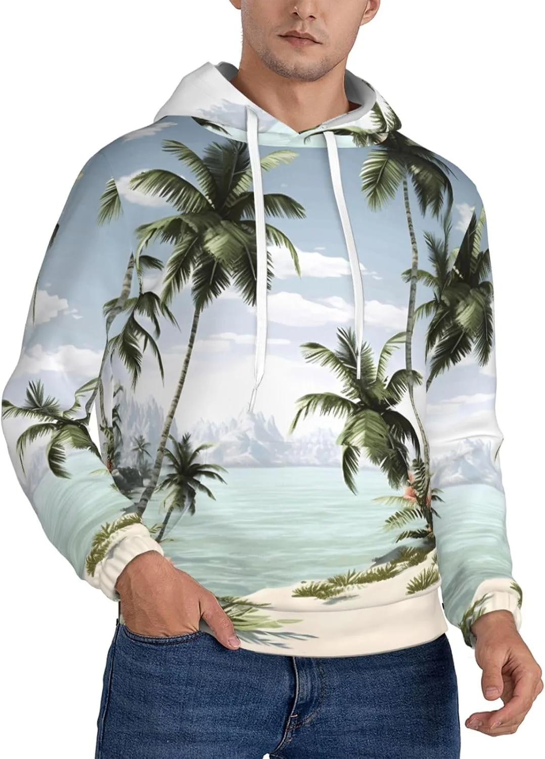 Мужская флисовая толстовка с капюшоном Tropical Palm Trees FHEBNDS
Мужская флисовая толстовка с капюшоном Tropical Palm Trees FHEBNDS