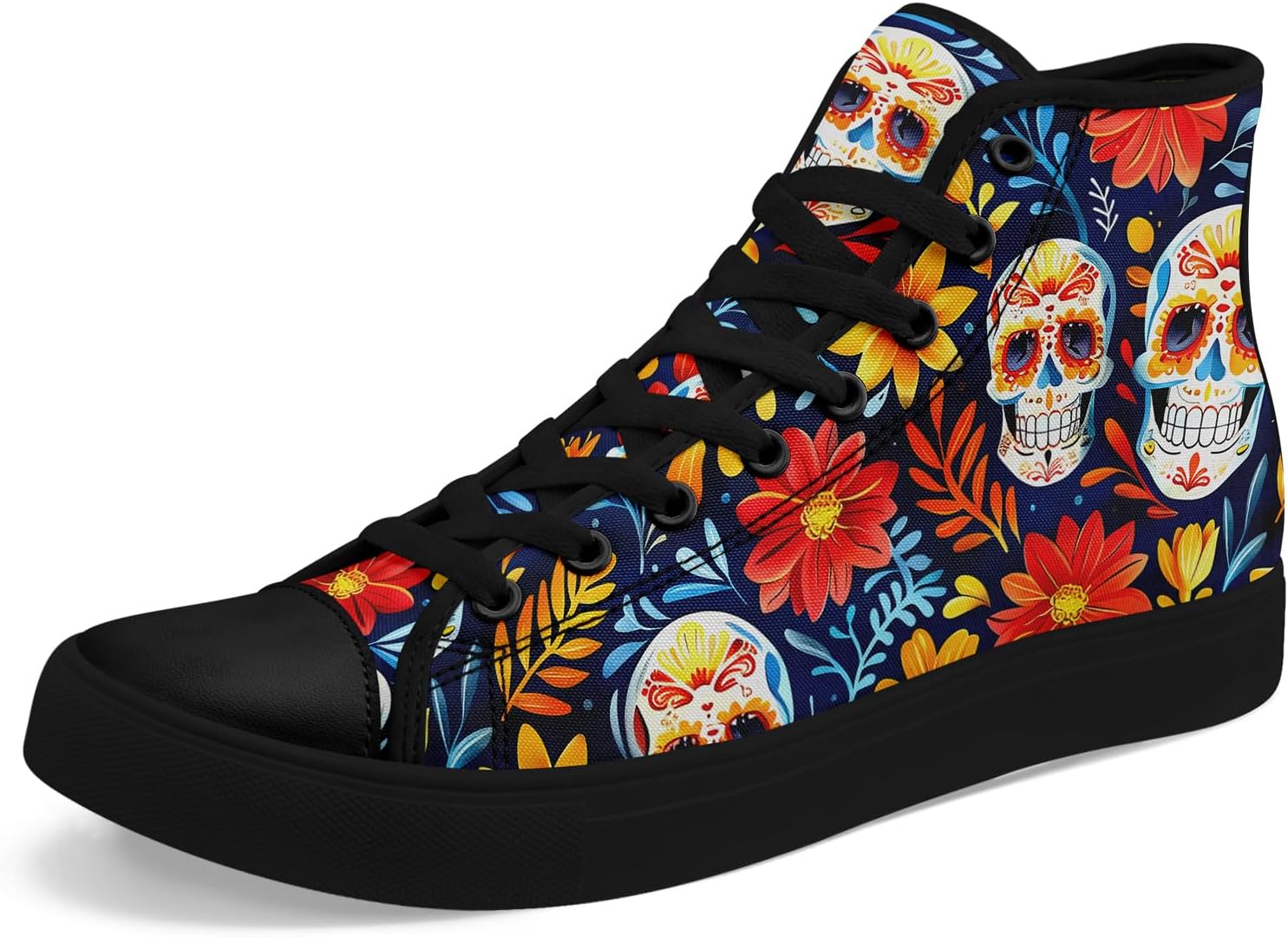 Высокие кеды на шнуровке AWSOLE Gothic Skull для мужчин и женщин, смелый и дерзкий дизайн кроссовок для повседневной носки, плоская подошва для ходьбы, черный/красный/синий/желтый/оранжевый
Высокие кеды на шнуровке AWSOLE Gothic Skull для мужчин и женщин, смелый и дерзкий дизайн кроссовок для повседневной носки, плоская подошва для ходьбы, черный/красный/синий/желтый/оранжевый