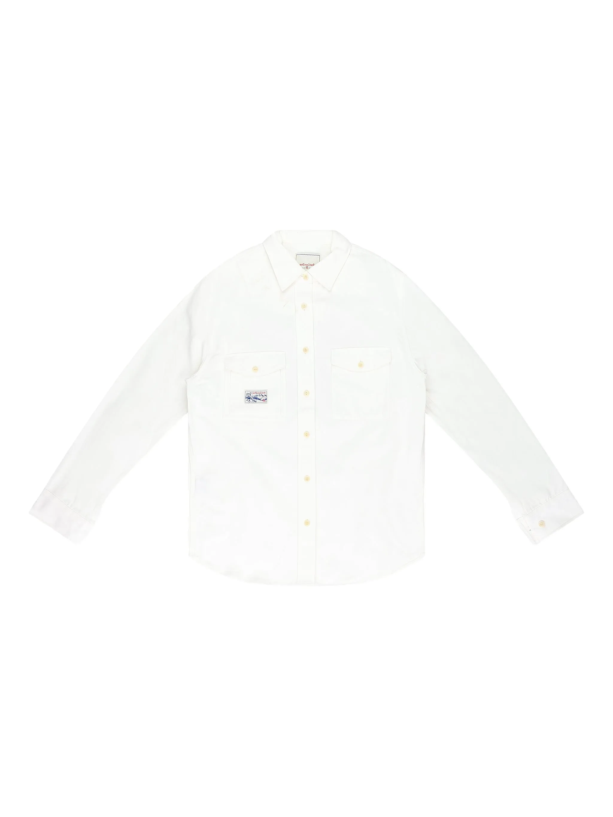 Рубашка с графичным принтом Aimé Leon Dore, белый
Рубашка с графичным принтом Aimé Leon Dore, белый