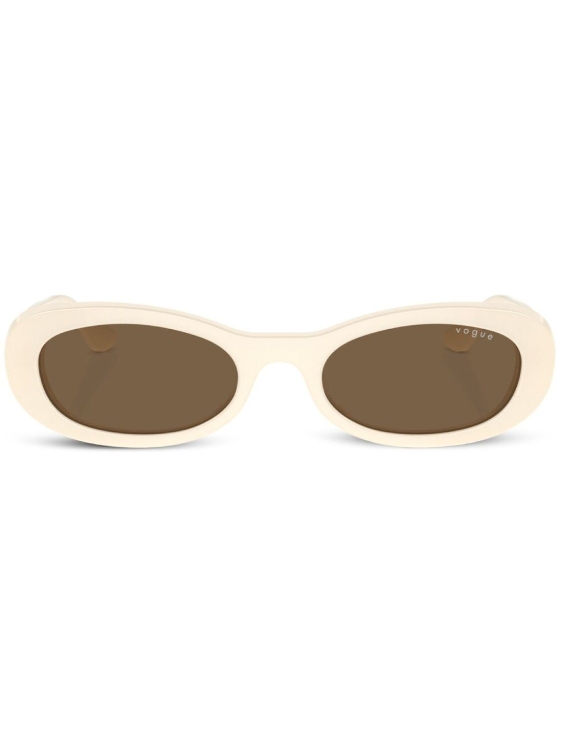Солнцезащитные очки в овальной оправе с логотипом Vogue Eyewear, нейтральный цвет
Солнцезащитные очки в овальной оправе с логотипом Vogue Eyewear, нейтральный цвет