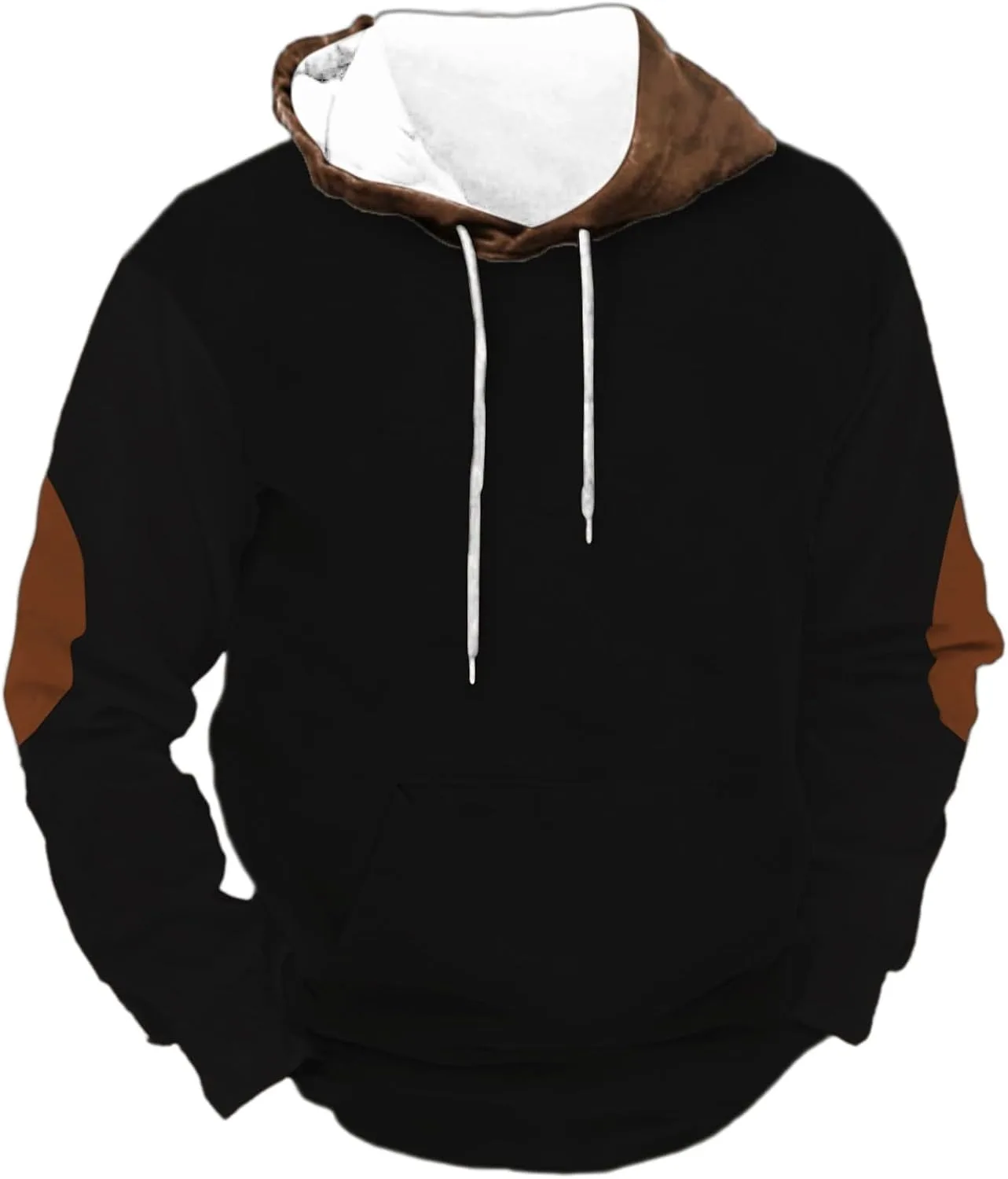 Мужская толстовка с налокотниками и карманом
Мужская толстовка с налокотниками и карманом