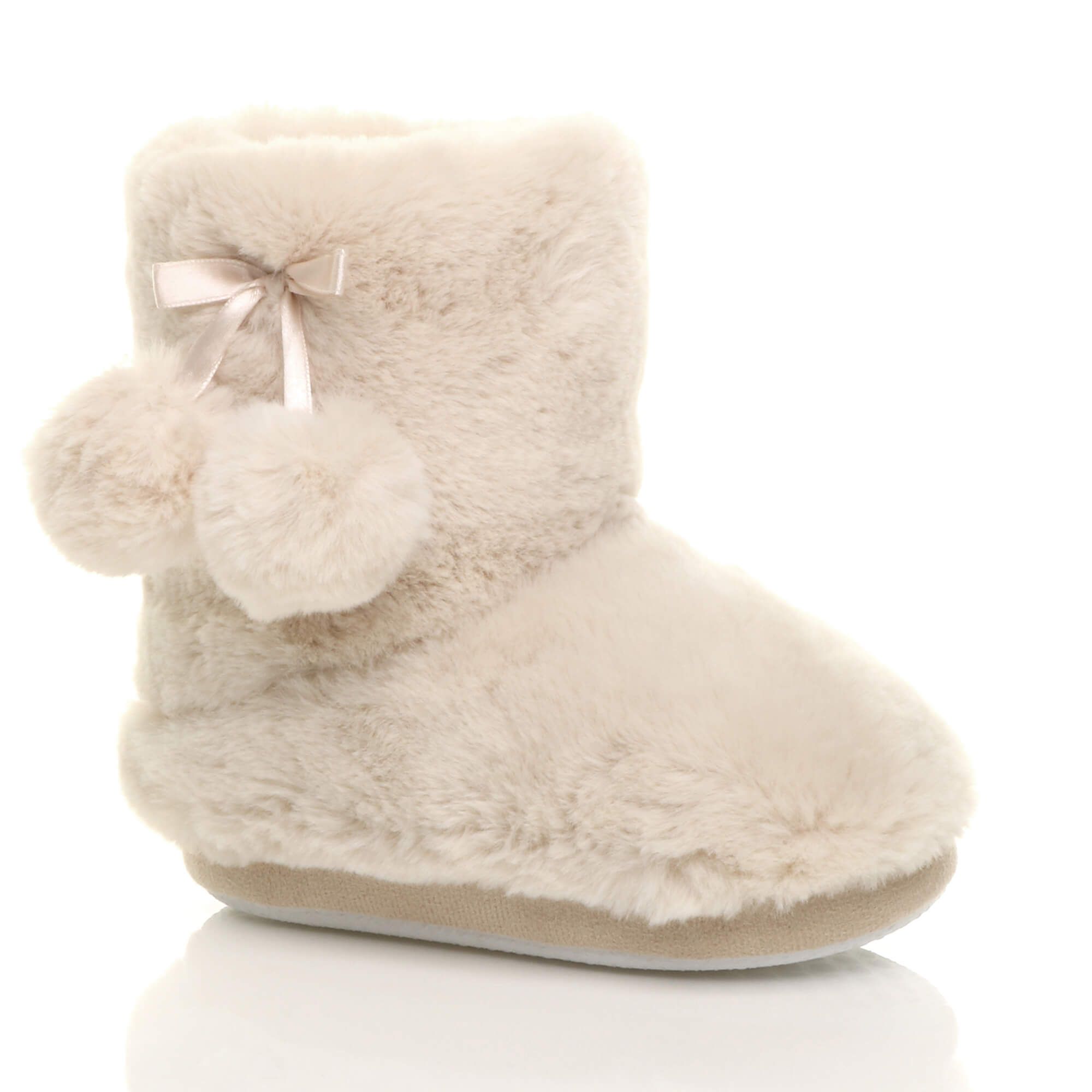 Сапогами меховые Ajvani с помпонами, бежевый
Сапогами меховые Ajvani с помпонами, бежевый