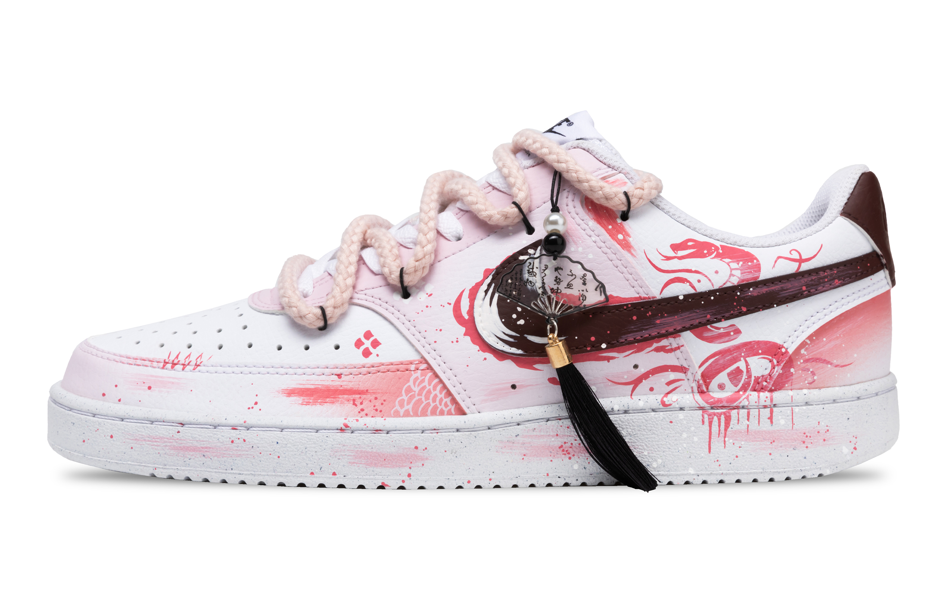 Nike Кроссовки для скейтборда Court Vision 1 с противоскользящим износостойким верхом, мужские, розовые, белые
Nike Кроссовки для скейтборда Court Vision 1 с противоскользящим износостойким верхом, мужские, розовые, белые