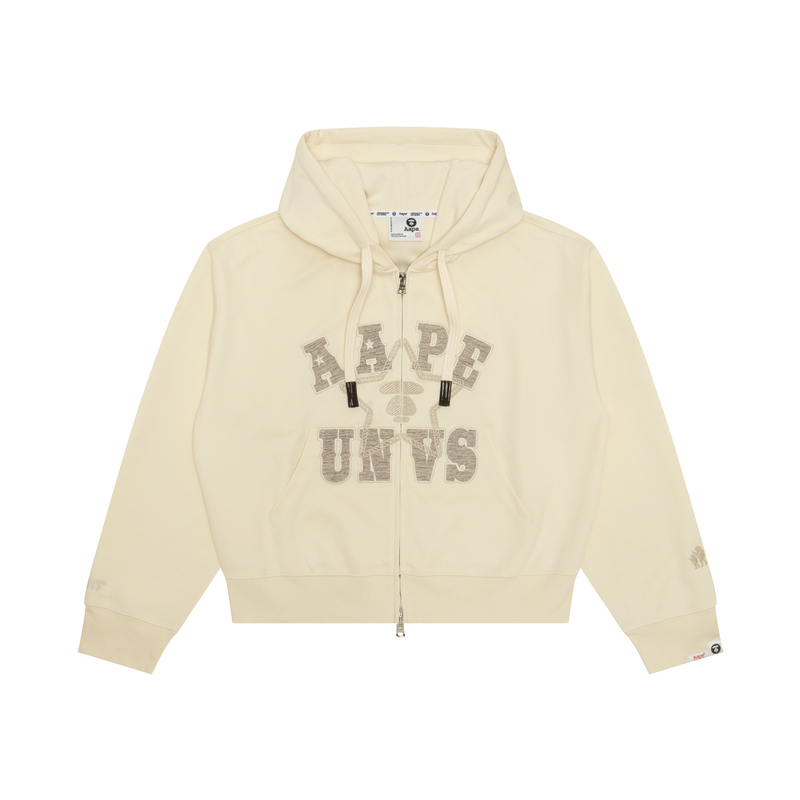 Худи на молнии Aape, белый
Худи на молнии Aape, белый