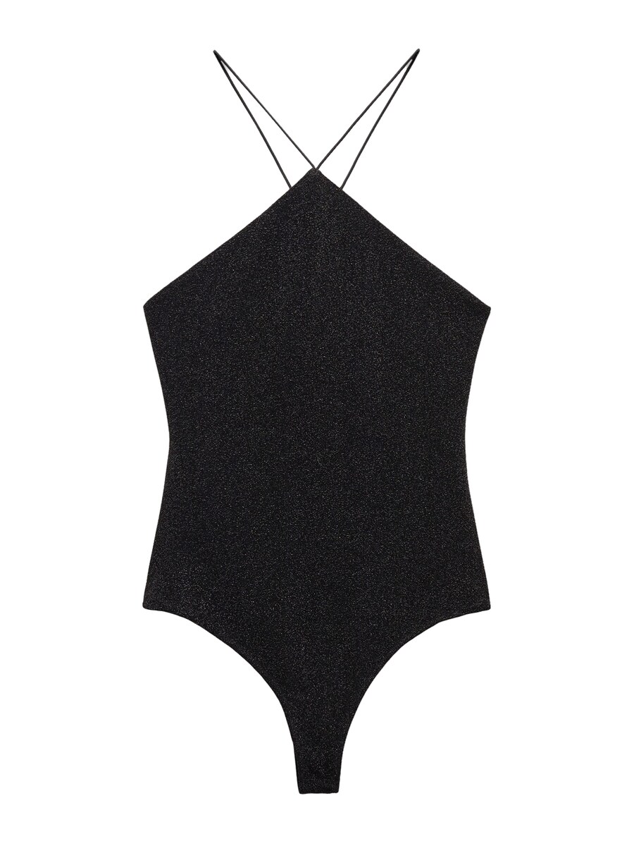 Рубашка-боди MANGO XLUXE, черный
Рубашка-боди MANGO XLUXE, черный