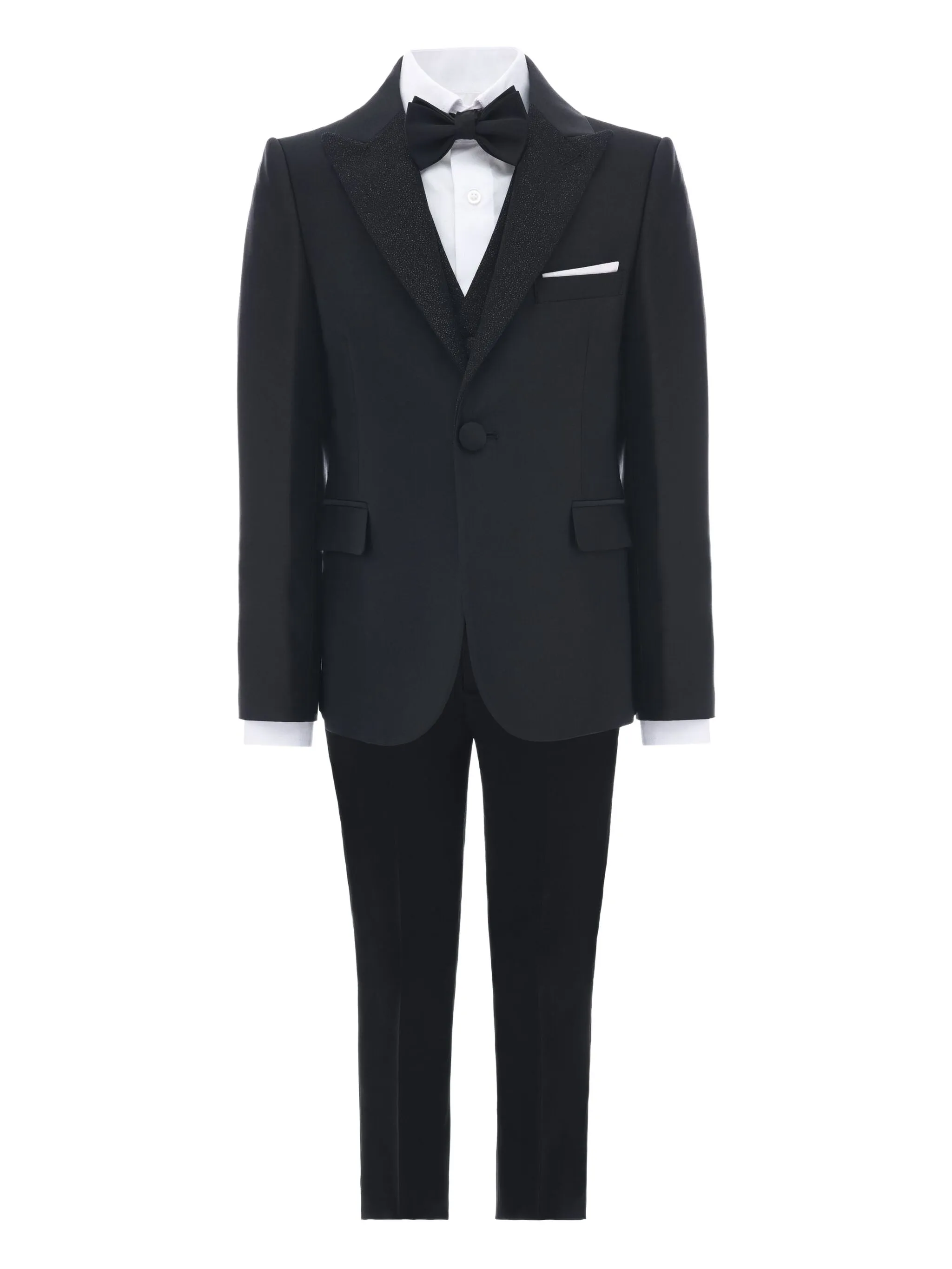 Костюм с заостренными лацканами Moustache, черный
Костюм с заостренными лацканами Moustache, черный