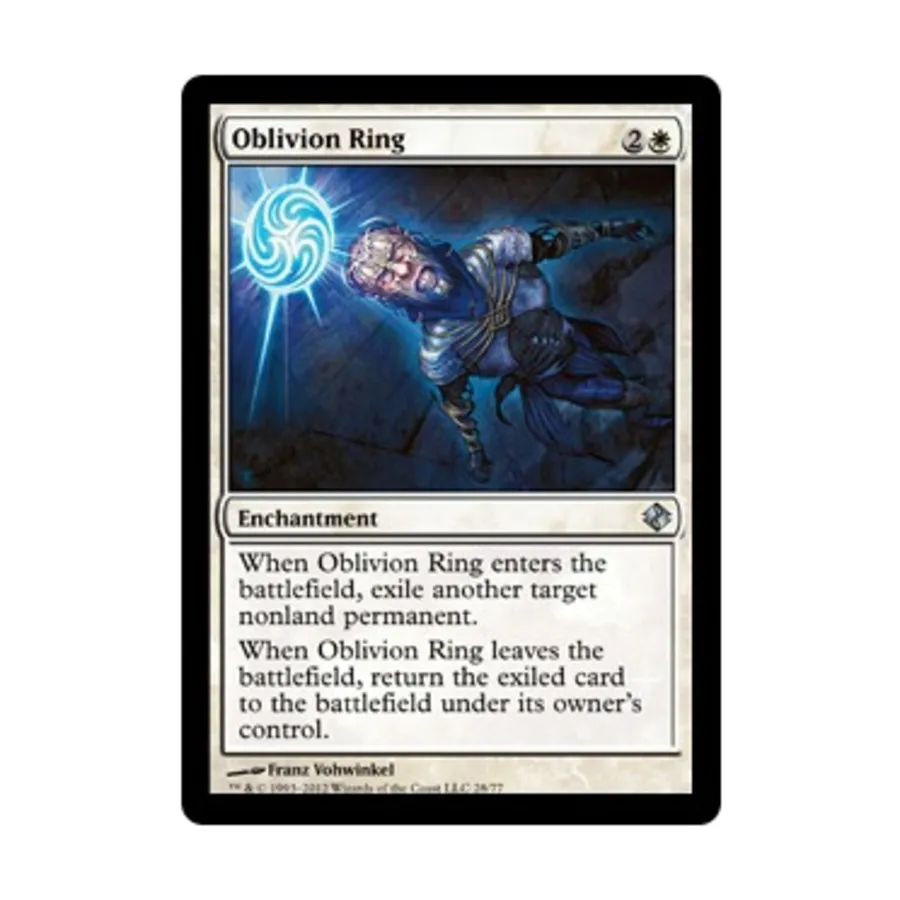 CCG Кольцо забвения (U), MTG - Duel Decks - Venser vs. Koth
CCG Кольцо забвения (U), MTG - Duel Decks - Venser vs. Koth