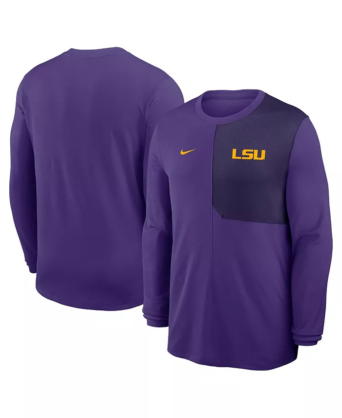 Мужская фиолетовая футболка LSU Tigers 2025 Sideline Coach UV Performance с длинными рукавами Nike
Мужская фиолетовая футболка LSU Tigers 2025 Sideline Coach UV Performance с длинными рукавами Nike