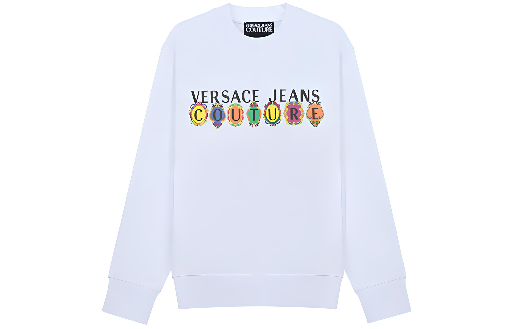 VERSACE JEANS COUTURE Свитшот мужской белый SS21
VERSACE JEANS COUTURE Свитшот мужской белый SS21