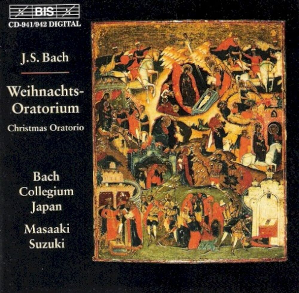 Диск CD Weihnachts Oratorio - J.S. Bach 
Диск CD Weihnachts Oratorio - J.S. Bach