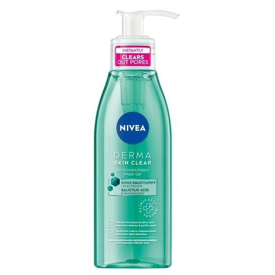 Очищающий гель против несовершенств 150мл Nivea, Derma Skin Clear
Очищающий гель против несовершенств 150мл Nivea, Derma Skin Clear