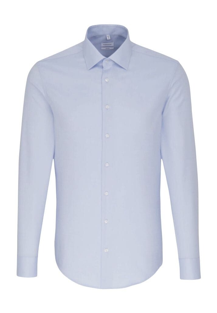 Деловая рубашка, индивидуальный крой, длинные рукава, воротник Кент, мужская seidensticker
Деловая рубашка, индивидуальный крой, длинные рукава, воротник Кент, мужская seidensticker