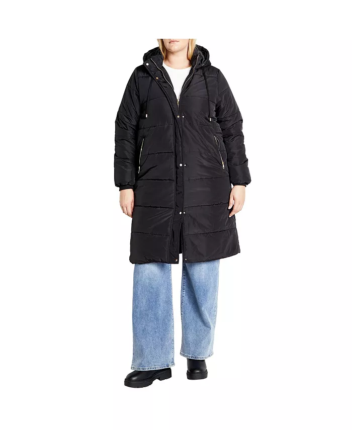 Пуховик Darcy больших размеров CITY CHIC, черный
Пуховик Darcy больших размеров CITY CHIC, черный