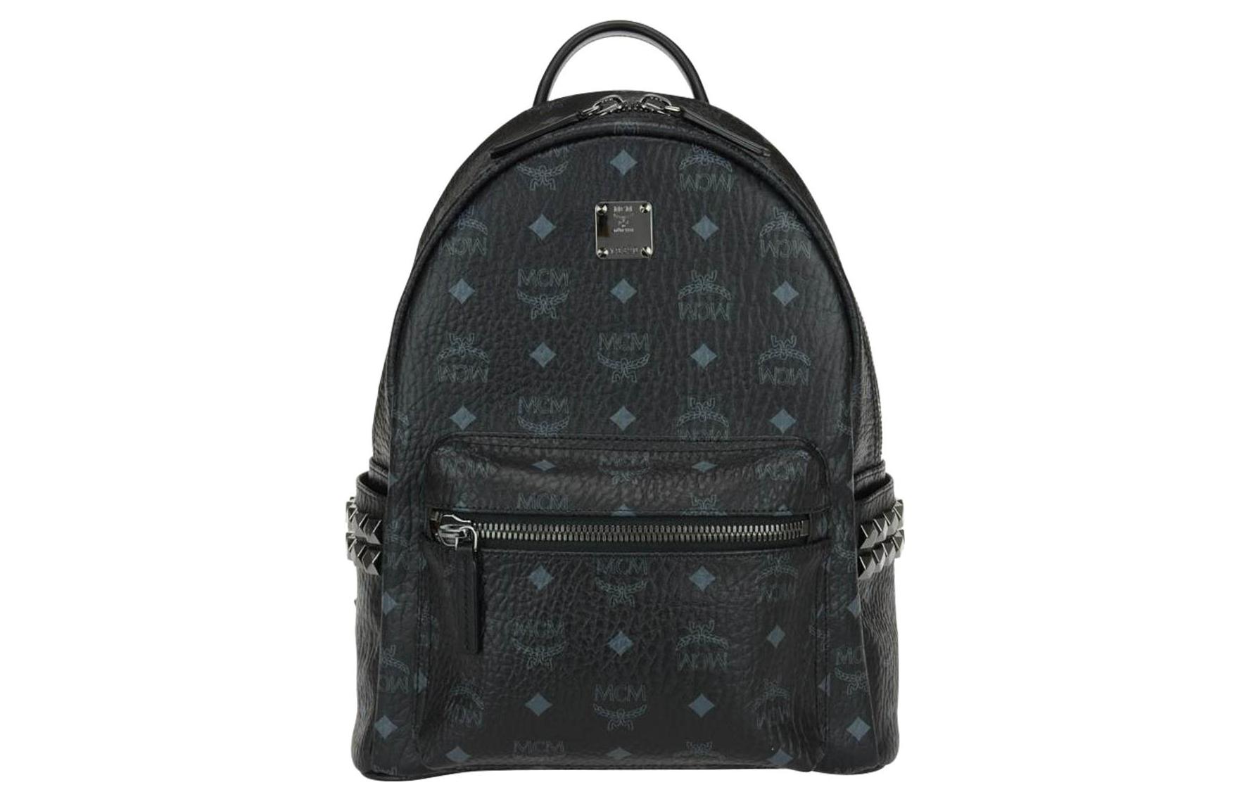 Маленький рюкзак Stark с шипами на боку и задней панелью из визетоса черный MCM
Маленький рюкзак Stark с шипами на боку и задней панелью из визетоса черный MCM