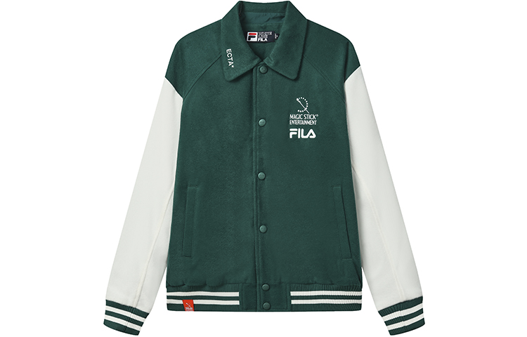 FILA Бейсбольная куртка женская пшенично-зеленая, Wheat Seedling Green
FILA Бейсбольная куртка женская пшенично-зеленая, Wheat Seedling Green