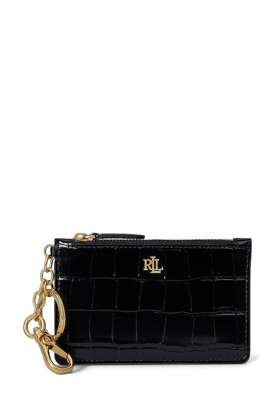 Кожаный кошелек Lauren Ralph Lauren, черный
Кожаный кошелек Lauren Ralph Lauren, черный