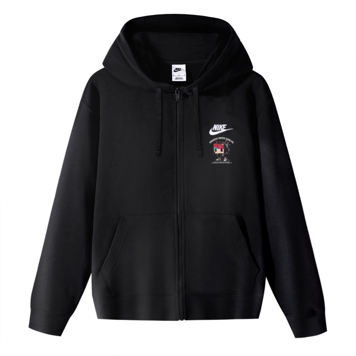 Nike Куртка унисекс черная, Black
Nike Куртка унисекс черная, Black