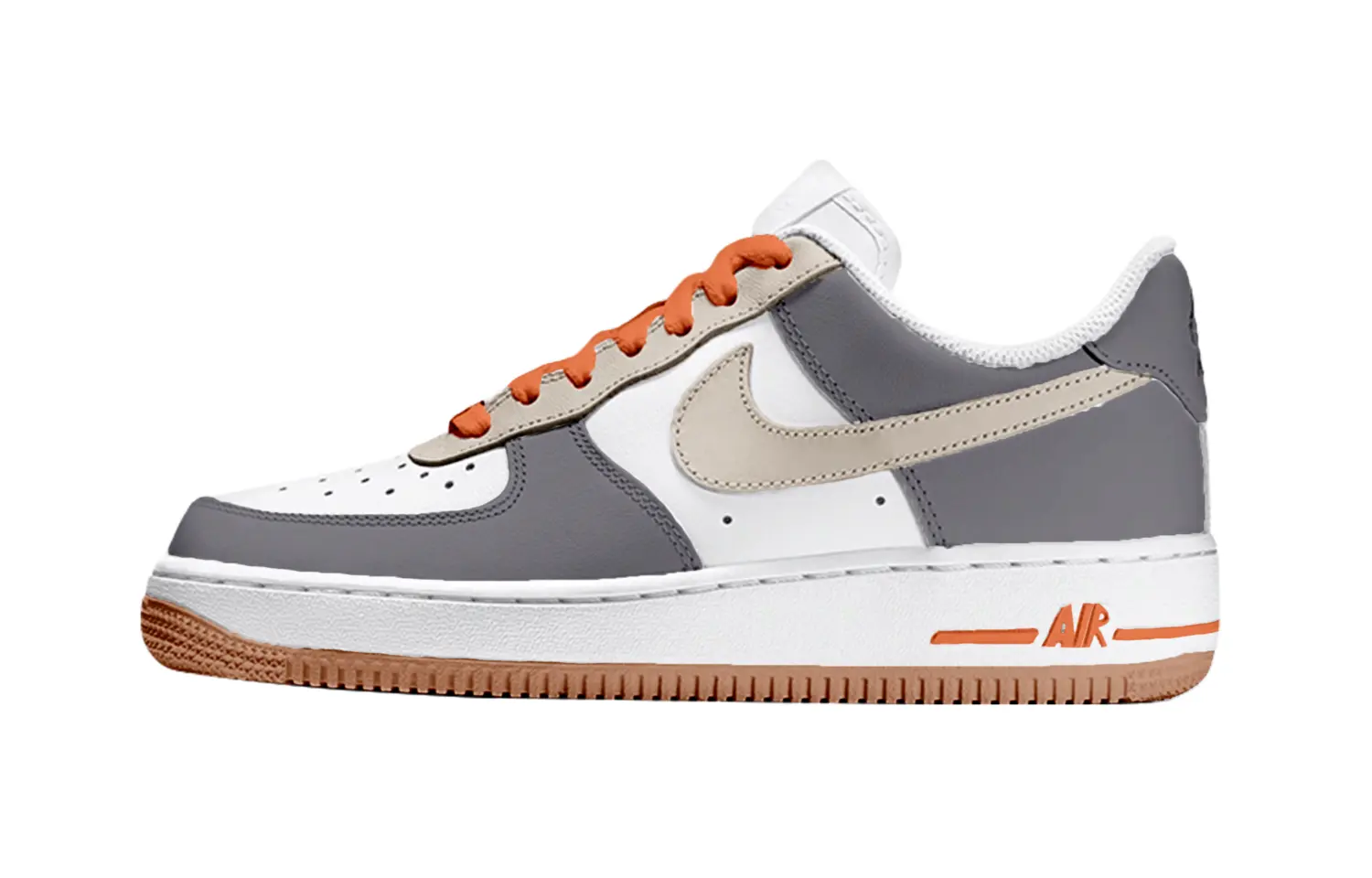 Nike Кроссовки Air Force 1 для скейтбординга мужские низкие серый/orange/белый
Nike Кроссовки Air Force 1 для скейтбординга мужские низкие серый/orange/белый