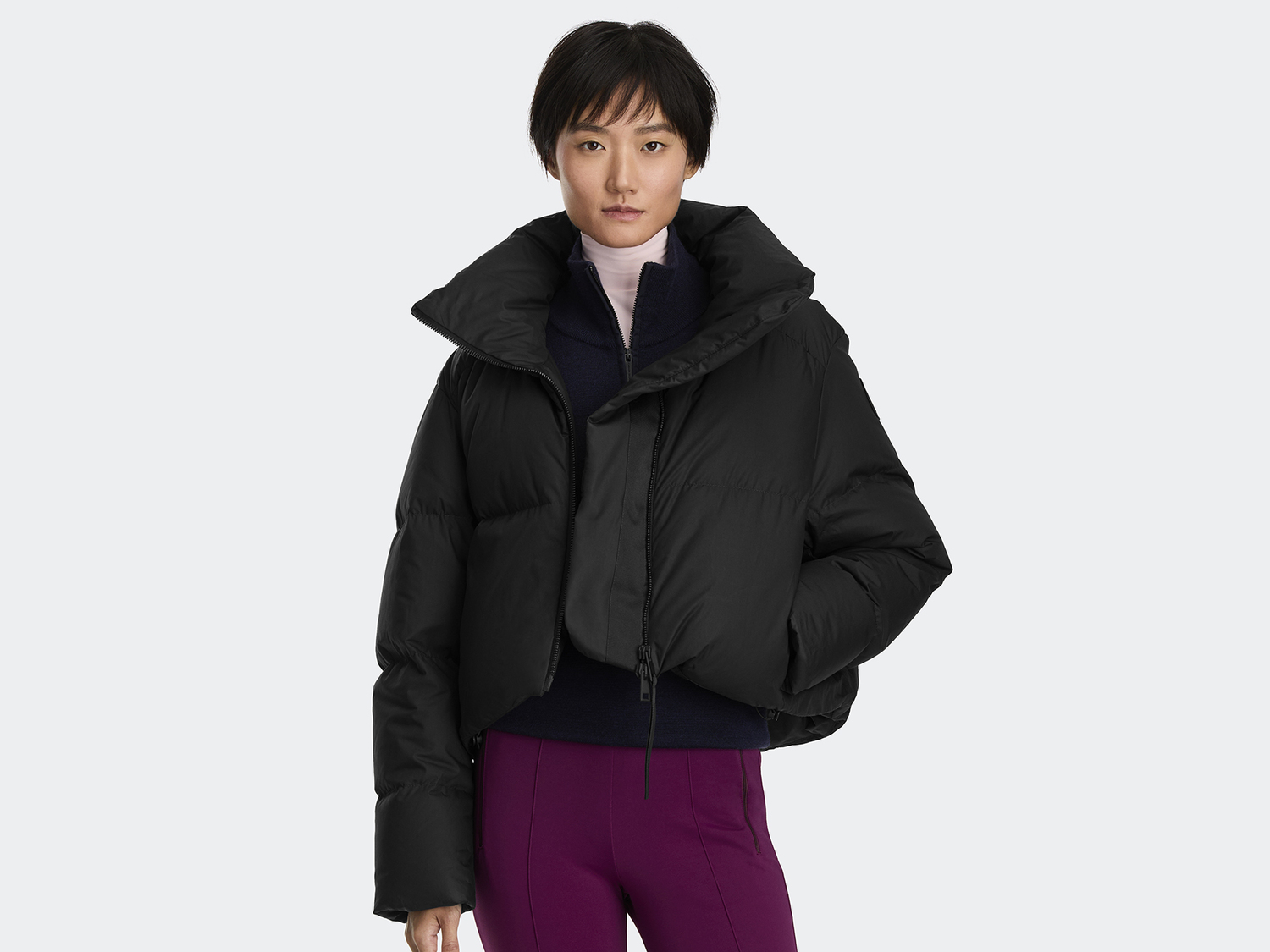 Пуховик Canada Goose Garnet Cropped, черный
Пуховик Canada Goose Garnet Cropped, черный