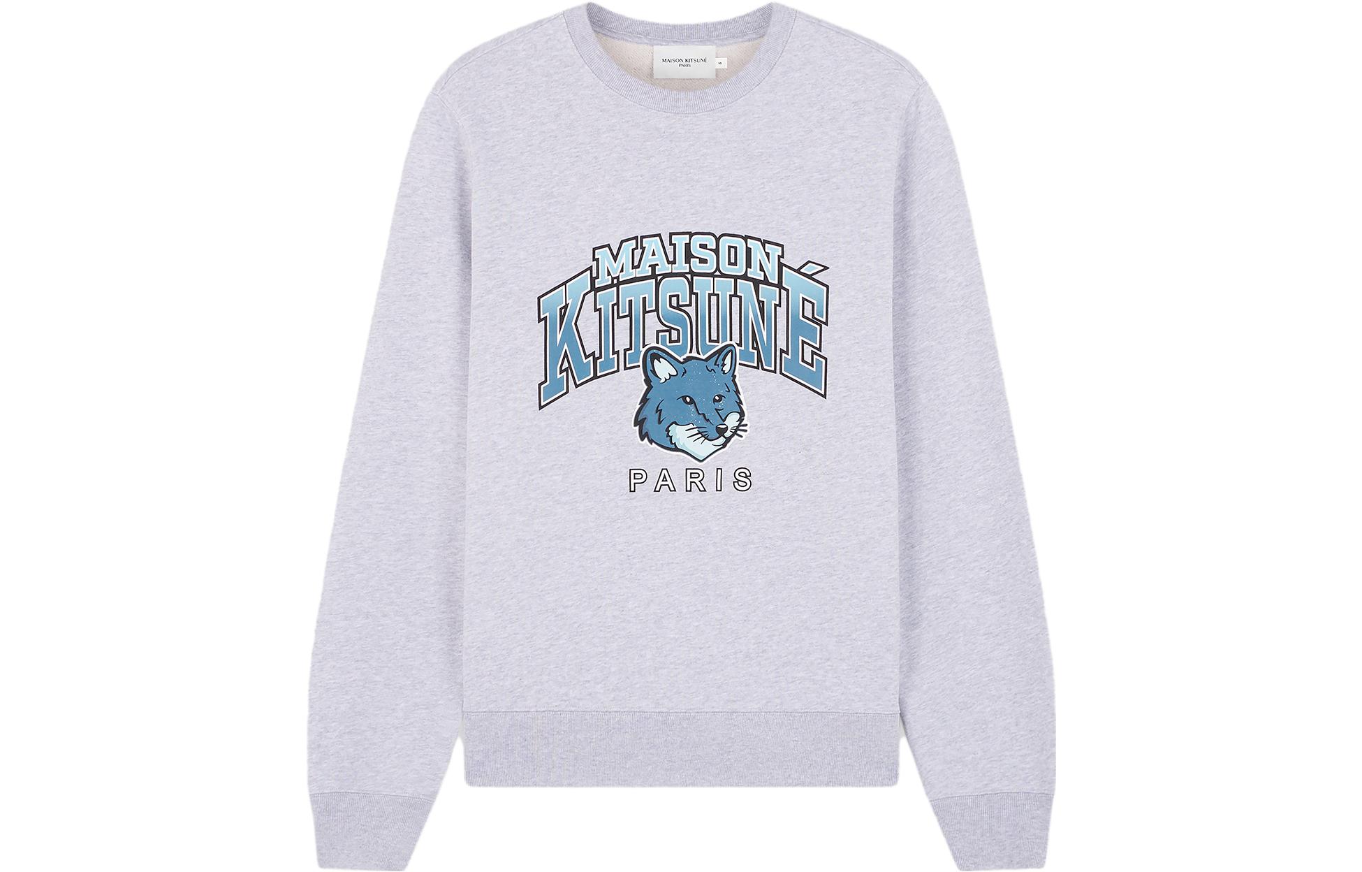 Cвитшот с принтом логотипа Maison Kitsuné Maison Kitsune, серый
Cвитшот с принтом логотипа Maison Kitsuné Maison Kitsune, серый