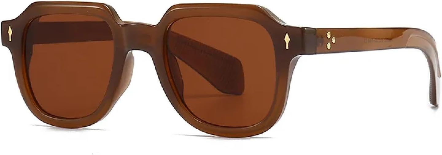 Солнцезащитные очки с защитой UV400 | Линзы с градиентом и металлическими заклепками в стиле панк | Для женщин и мужчин, для занятий спортом на открытом воздухе и вождения DSVIGF, Tea Tea
Солнцезащитные очки с защитой UV400 | Линзы с градиентом и металлическими заклепками в стиле панк | Для женщин и мужчин, для занятий спортом на открытом воздухе и вождения DSVIGF, Tea Tea