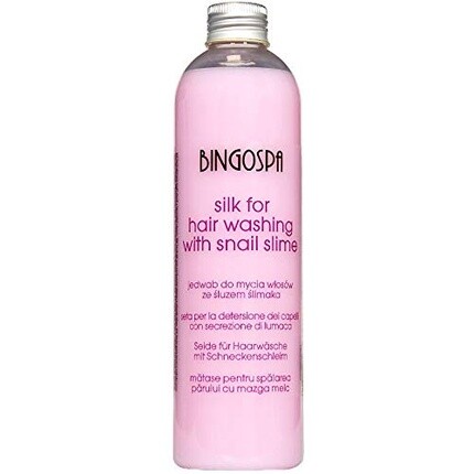 BINGOSPA Шелковый шампунь для ухода за волосами со слизью улитки 300мл
BINGOSPA Шелковый шампунь для ухода за волосами со слизью улитки 300мл