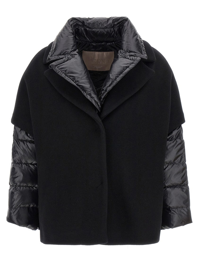 Пуховик с капюшоном Herno, черный
Пуховик с капюшоном Herno, черный