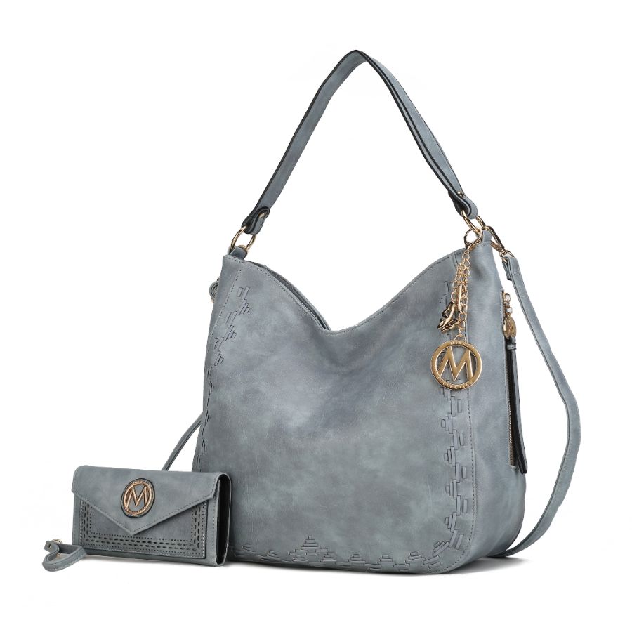 Сумка через плечо и кошелек Lucille - 2 предмета MKF Collection By Mia K., цвет denim
Сумка через плечо и кошелек Lucille - 2 предмета MKF Collection By Mia K., цвет denim