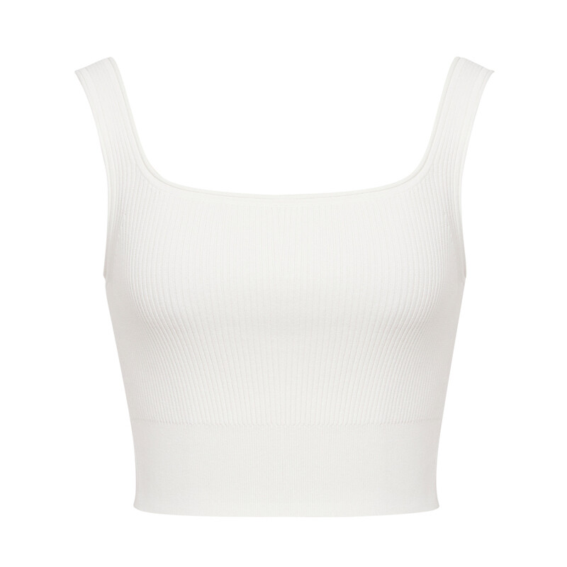 Вязаный короткий топ Deep Breath с квадратным вырезом, кофе
Вязаный короткий топ Deep Breath с квадратным вырезом, кофе