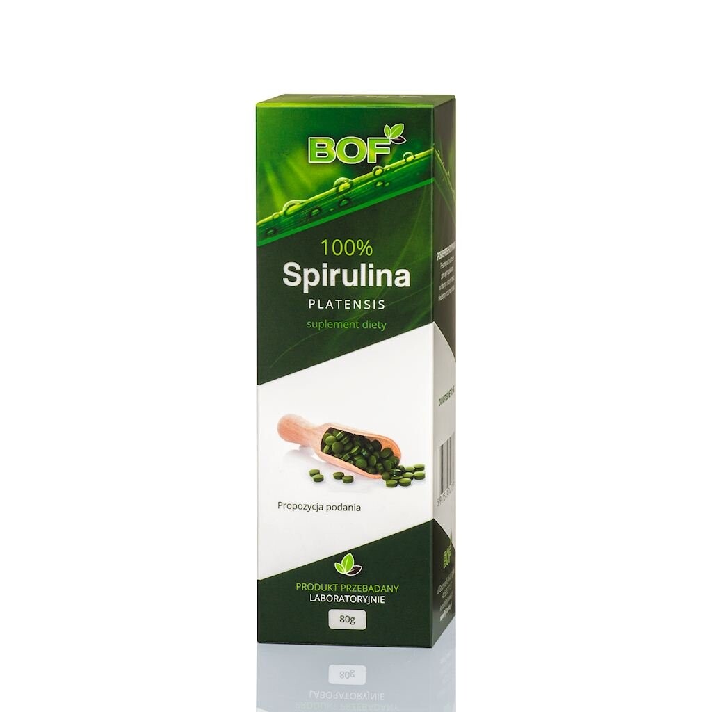 Диетическая добавка, 100% Spirulina Platensis 80 г (200 мг, 400 таблеток) BOF Bio Organic Foods
Диетическая добавка, 100% Spirulina Platensis 80 г (200 мг, 400 таблеток) BOF Bio Organic Foods