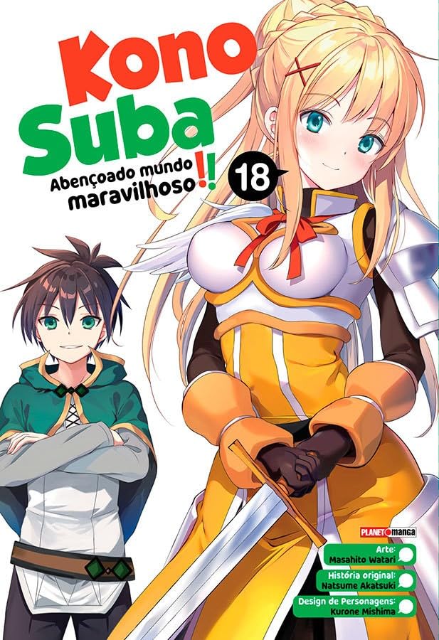 KonoSuba: Abençoado mundo maravilhoso! Manga, Vol. 18 (Panini)
KonoSuba: Abençoado mundo maravilhoso! Manga, Vol. 18 (Panini)