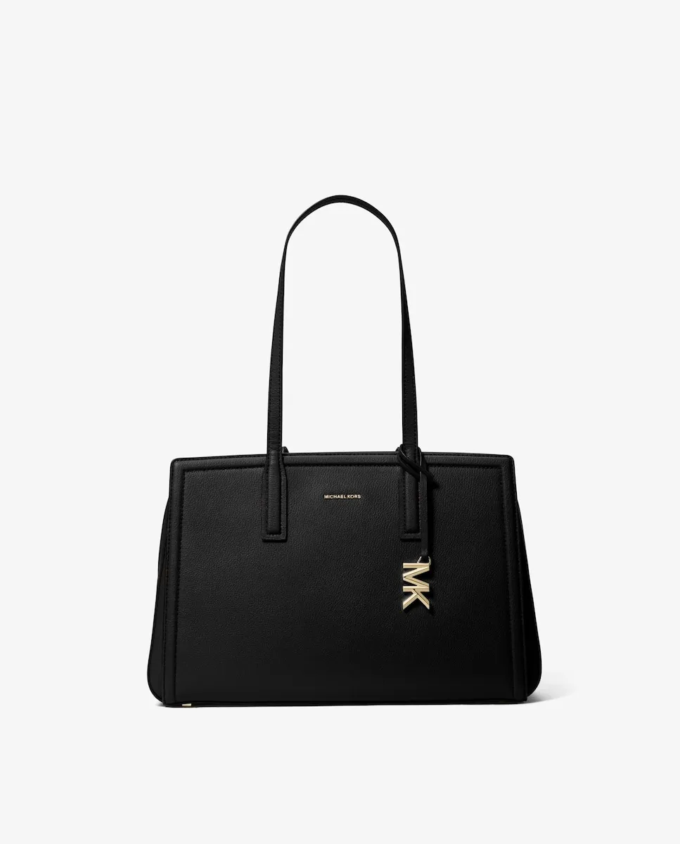 Сумка-тоут из кожи Laila Michael Michael Kors, черный
Сумка-тоут из кожи Laila Michael Michael Kors, черный