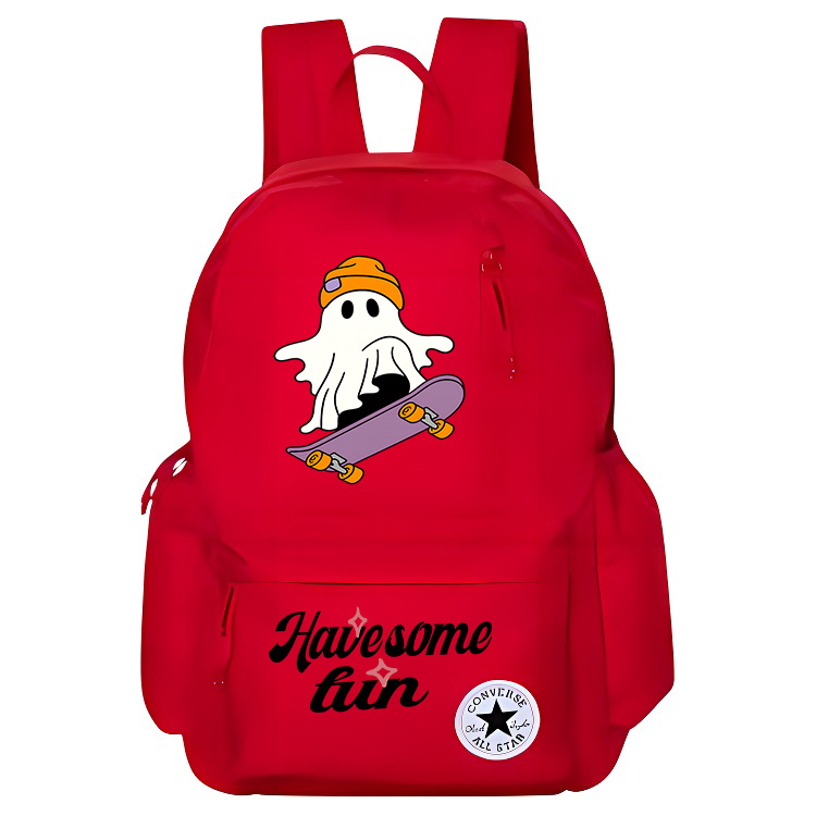 Converse Полиэстеровый баскетбольный рюкзак среднего размера унисекс красный, Ghost 
Converse Полиэстеровый баскетбольный рюкзак среднего размера унисекс красный, Ghost