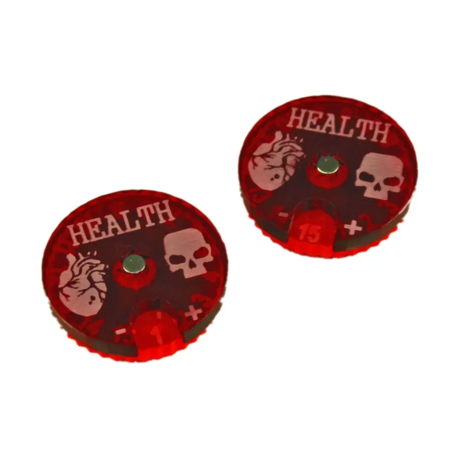 Циферблаты здоровья Ктулху (2), Arkham Horror - Call of Cthulhu Gaming Accessories (Litko Aerosystems)
Циферблаты здоровья Ктулху (2), Arkham Horror - Call of Cthulhu Gaming Accessories (Litko Aerosystems)