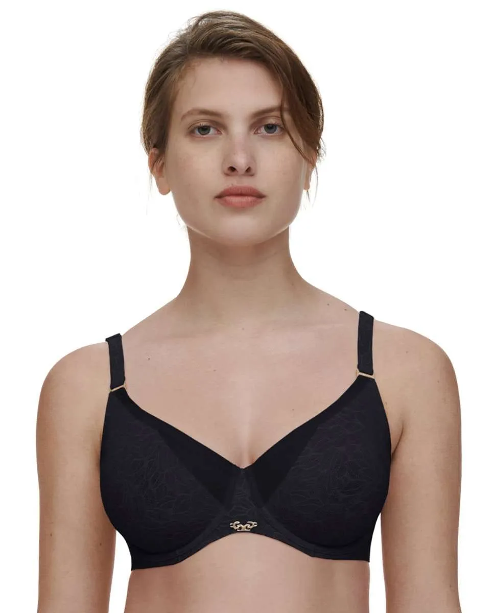 Бюстгальтер на косточках с кружевом с эффектом второй кожи, линия Pure Lace Chantelle, черный
Бюстгальтер на косточках с кружевом с эффектом второй кожи, линия Pure Lace Chantelle, черный