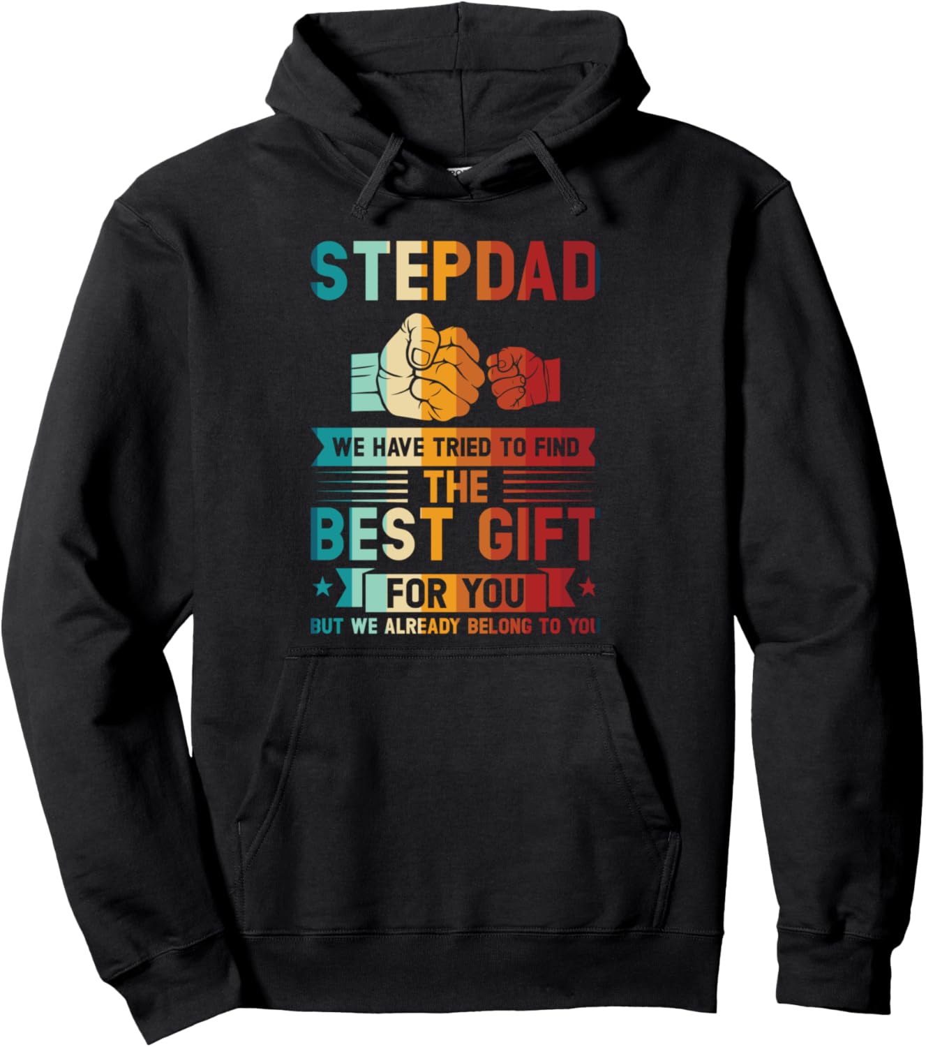 Толстовка, отчим, мы пытаемся найти лучшую толстовку для отчима Bonus Dad & Bonus Father Gift Ideas, черный
Толстовка, отчим, мы пытаемся найти лучшую толстовку для отчима Bonus Dad & Bonus Father Gift Ideas, черный