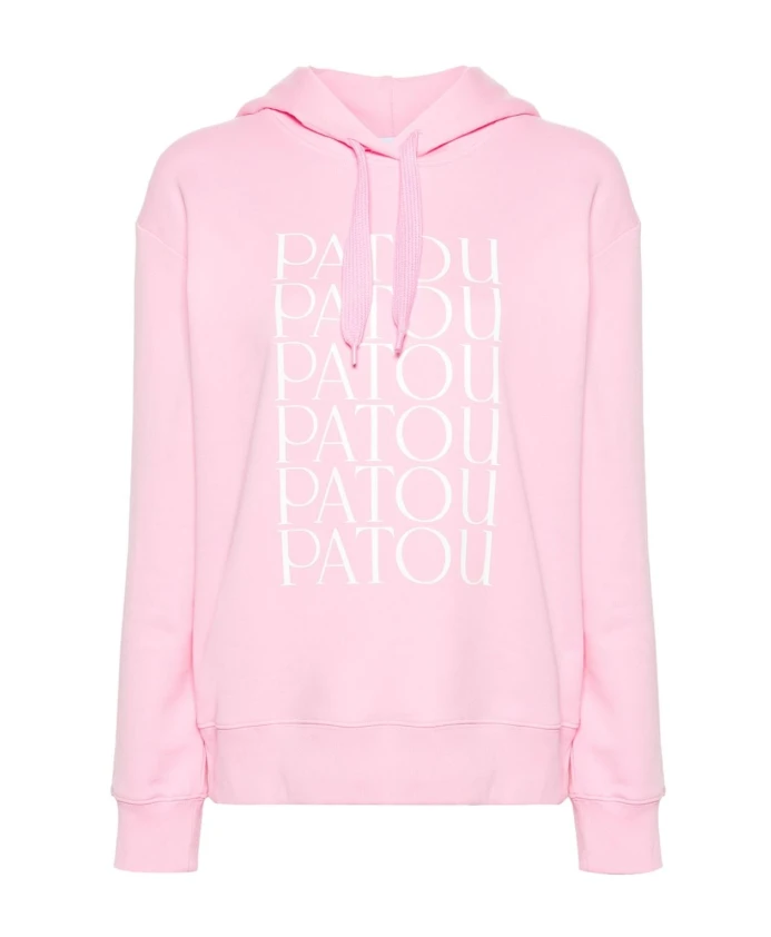 Розовая толстовка с капюшоном и логотипом. Patou, розовый
Розовая толстовка с капюшоном и логотипом. Patou, розовый