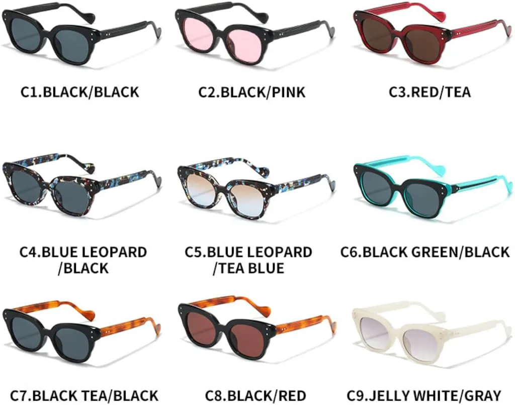 Солнцезащитные очки для мужчин и женщин - защита UV400 - градиентные линзы "кошачий глаз" для занятий спортом на открытом воздухе и вождения DSVIGF, Black Tea
Солнцезащитные очки для мужчин и женщин - защита UV400 - градиентные линзы "кошачий глаз" для занятий спортом на открытом воздухе и вождения DSVIGF, Black Tea