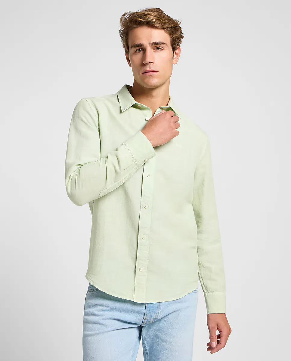 Мужская рубашка с длинным рукавом Lee, светло-зеленый
Мужская рубашка с длинным рукавом Lee, светло-зеленый