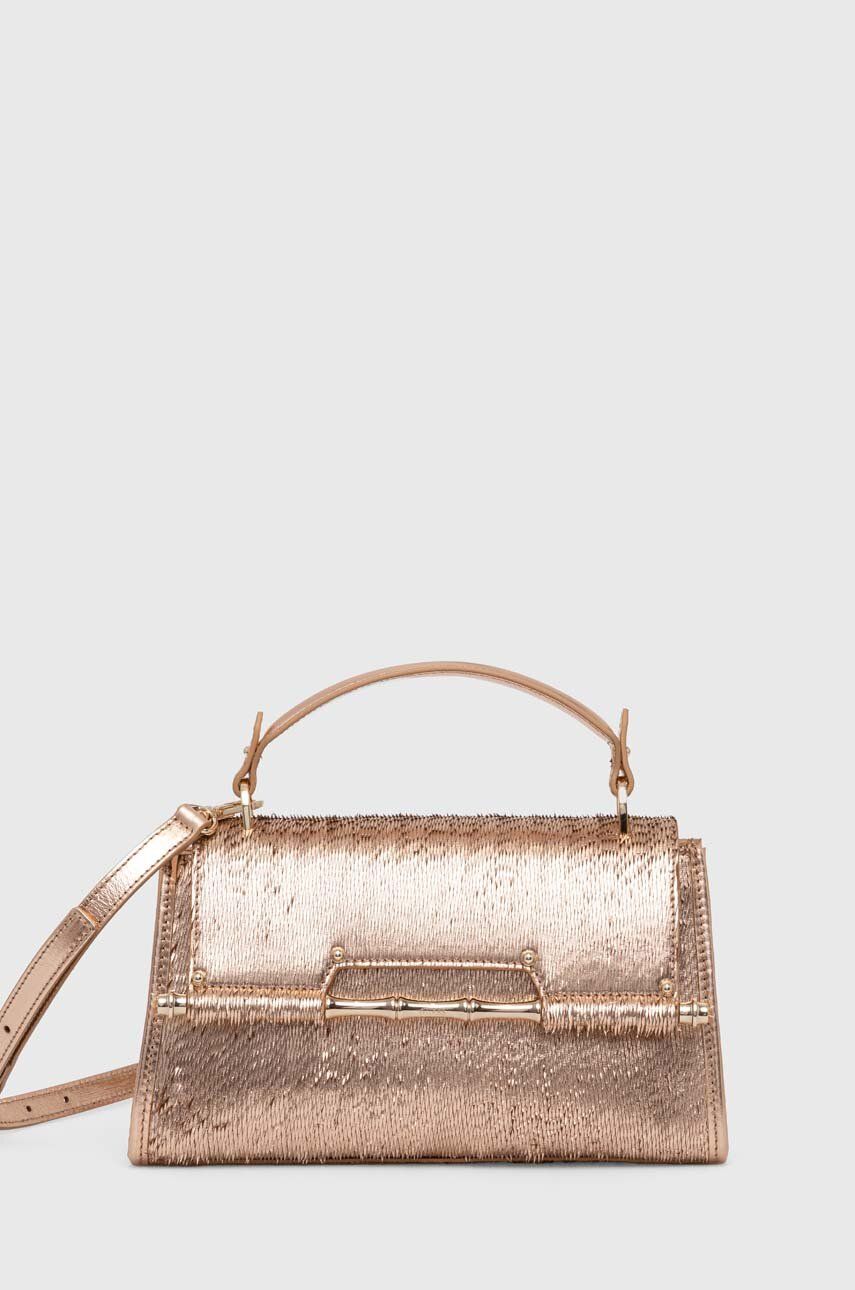 Кожаная сумка IRIS Guess, золотой
Кожаная сумка IRIS Guess, золотой