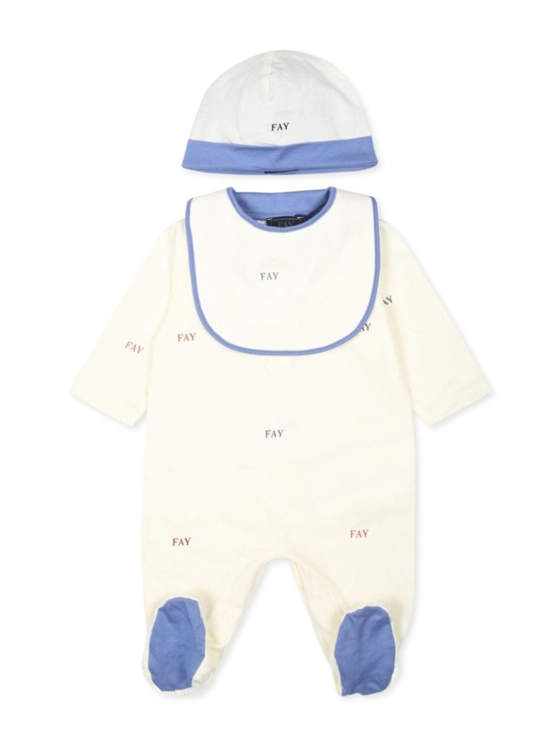 Fay Kids комплект из хлопка с логотипом и принтом для малышей (набор из трех штук), белый
Fay Kids комплект из хлопка с логотипом и принтом для малышей (набор из трех штук), белый