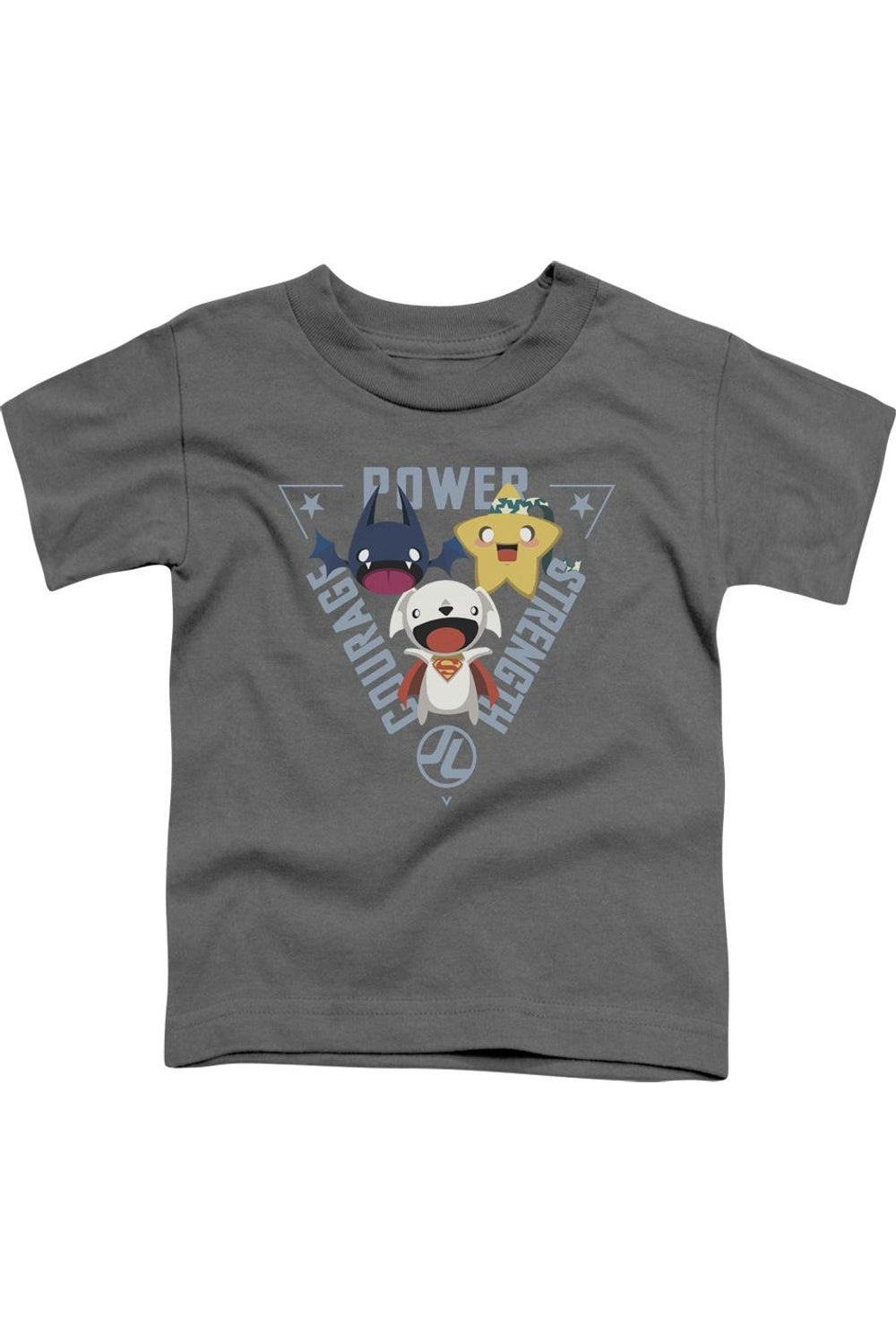 Футболка с коротким рукавом для малышей "Лига справедливости Америки: Трио силы" Gildan, Charcoal
Футболка с коротким рукавом для малышей "Лига справедливости Америки: Трио силы" Gildan, Charcoal