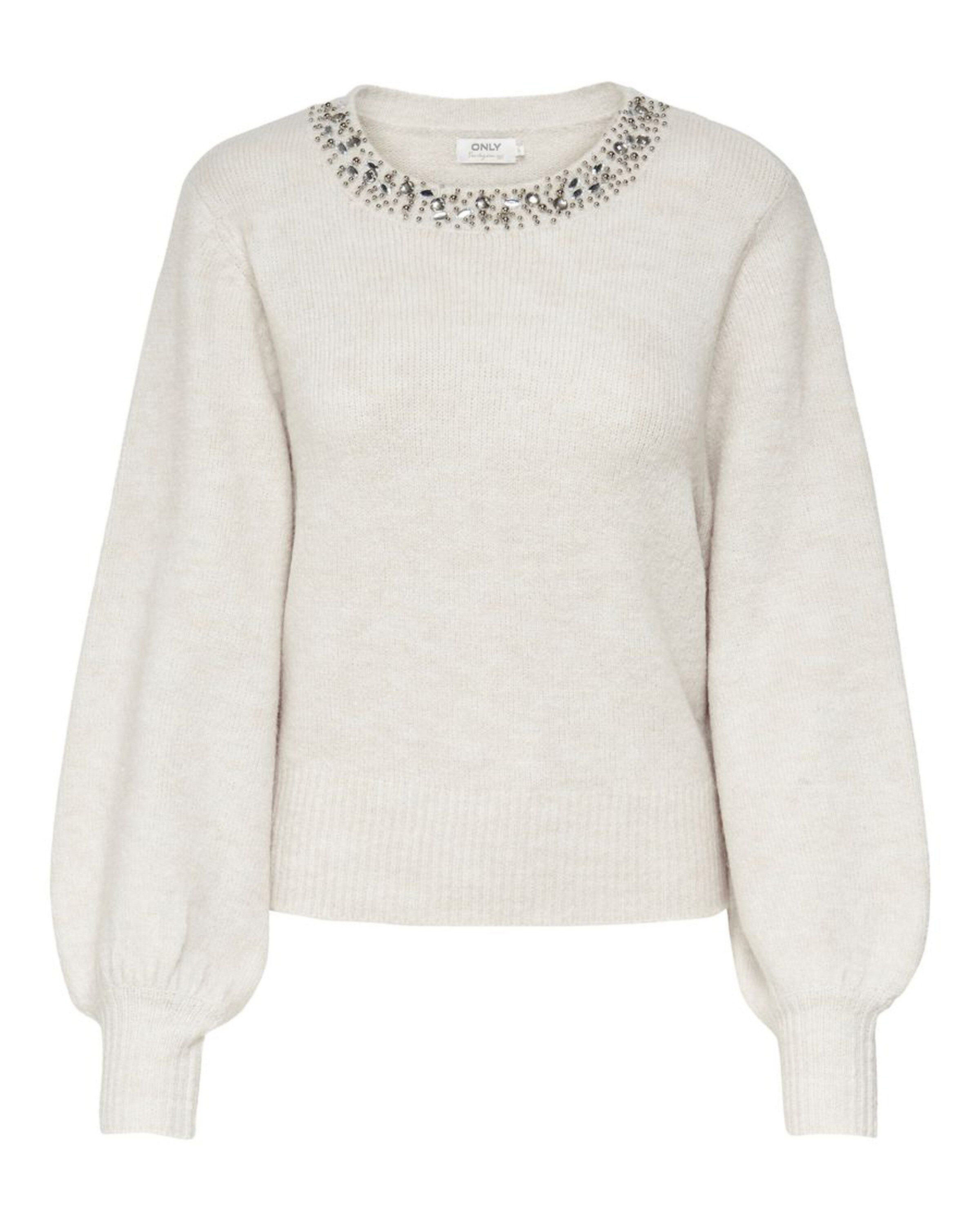 Джемпер ONLY со стразами, белый
Джемпер ONLY со стразами, белый