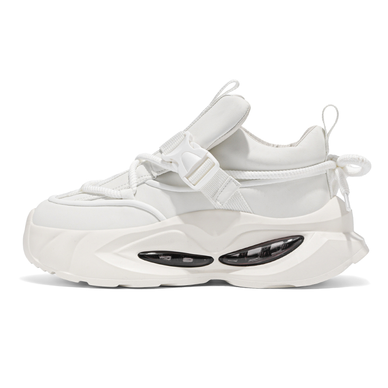 JANECO Мужские белые низкие массивные кроссовки, цвет White
JANECO Мужские белые низкие массивные кроссовки, цвет White