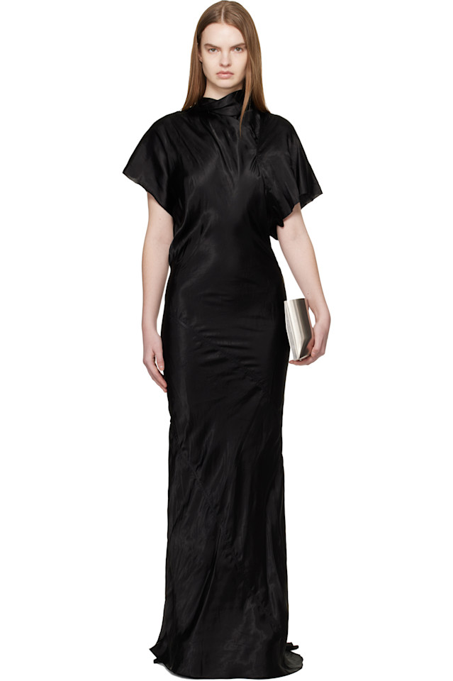 Платье макси Temple Seb Rick Owens, черный
Платье макси Temple Seb Rick Owens, черный