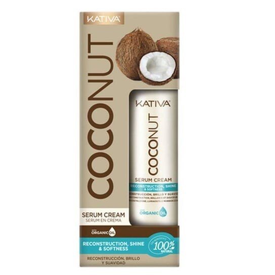 Крем-сыворотка для восстановления кокоса, 200мл Kativa, Coconut Reconstruction Serum Cream
Крем-сыворотка для восстановления кокоса, 200мл Kativa, Coconut Reconstruction Serum Cream