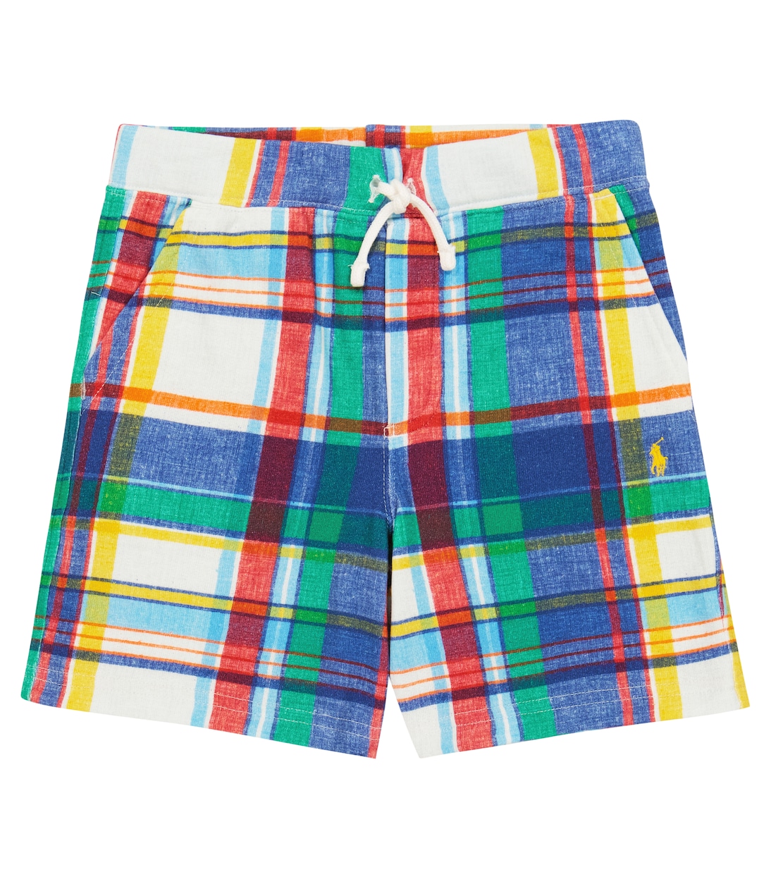 Клетчатые шорты из хлопковой смеси Polo Ralph Lauren Kids, White Madras Multi
Клетчатые шорты из хлопковой смеси Polo Ralph Lauren Kids, White Madras Multi
